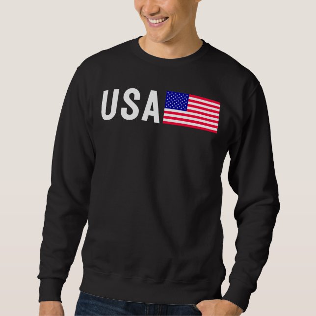 Moletom USA Pride mens sweatshirt (Frente)