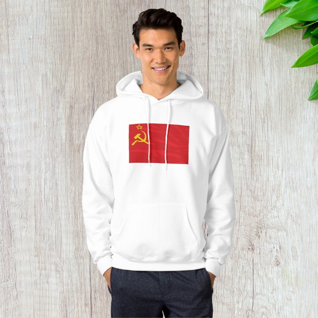 Moletom USSR Flag Mens Hoodie (Criador carregado)