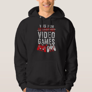 Moletom V É Para Videos games Engraçados Dia de os namorad