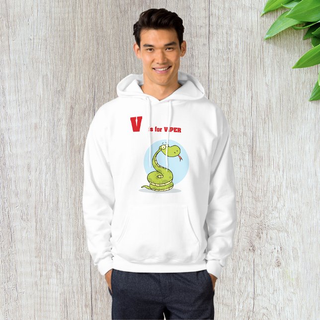 Moletom V é para Viper Mens Hoodie (Criador carregado)