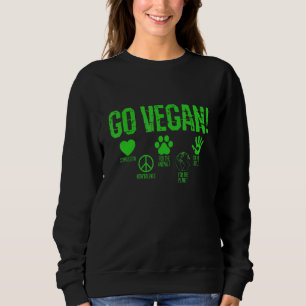 Moletom Vá Compassividade Vegan Não Violência Animais Plan
