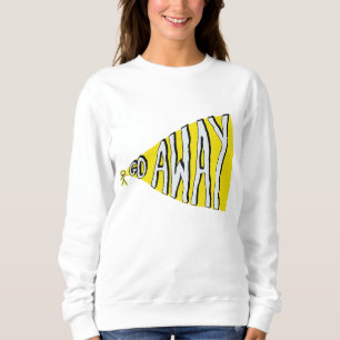 Moletom Vá embora... Autoamor... me deixe em paz