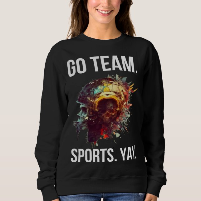 Moletom Vá Equipe Esportes Yay  4 (Frente)