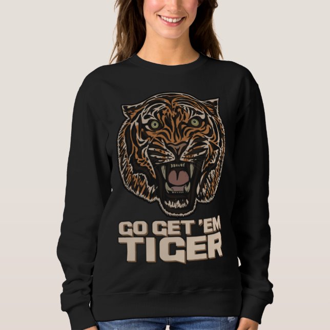 Moletom Vá Pegá-los Tigre (Frente)