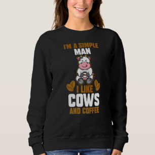 Moletom Vaca de Café Mens
