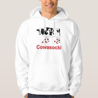 Moletom Vaca de leite nas meias - vaca de Cowasocki um