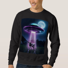 Moletom Vaca encontra aliens.