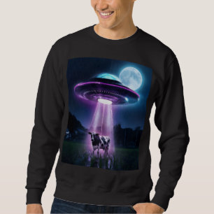 Moletom Vaca encontra aliens.