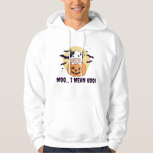 Moletom Vaca Fantasma Cute Kawaii Halloween Moo Eu Quero D
