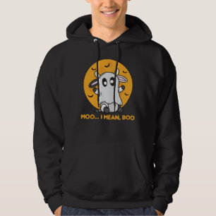Moletom Vaca Fantasma Cute Kawaii Halloween Moo Eu Quero D