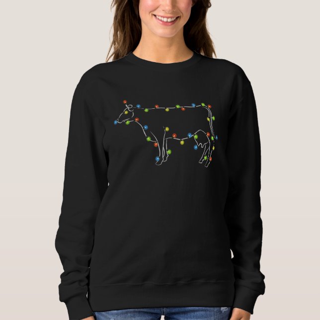Moletom Vaca natalina Vaca Natal (Frente)