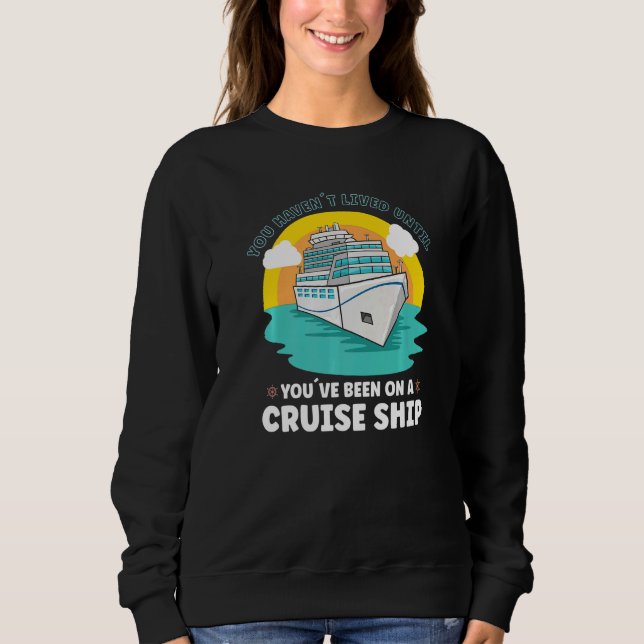 Moletom Vacation Boating Boat Captain Cruise Ship Cruising (Frente)