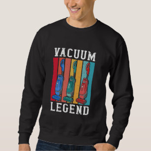 Moletom Vacuum Legend Hoover Vacuum Cleaner Domicílio H