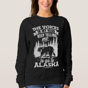 Moletom Vaga de Alaskan Wilderness no Alasca
