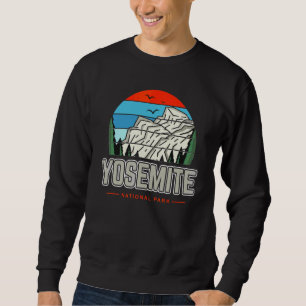 Moletom Vale do Parque Nacional de Yosemite Retro WPA Esti