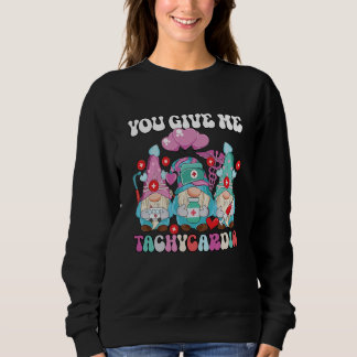 Moletom Valentine ICU Nurse Gnomes You Give Me Tachycardia
