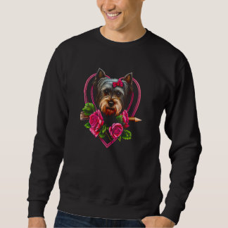 Moletom Valentine's day Yorkshire Terrier Dog Valentine  3
