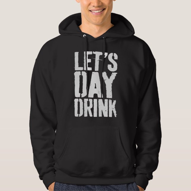 Moletom Vamos Beber Gif De Bebida Diária  (Frente)
