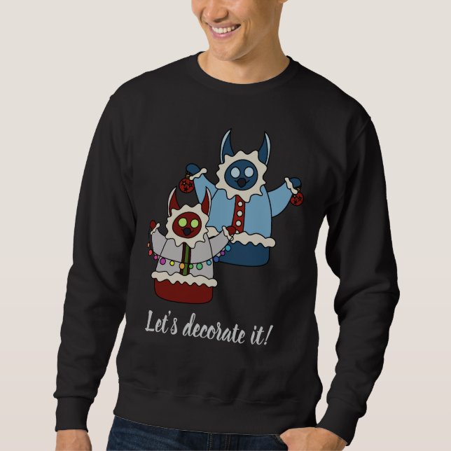 Moletom Vamos decorá-lo (Frente)