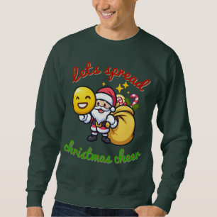 Moletom Vamos espalhar um doce alegre de natal