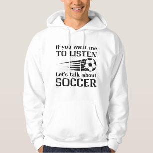 Moletom Vamos falar sobre futebol