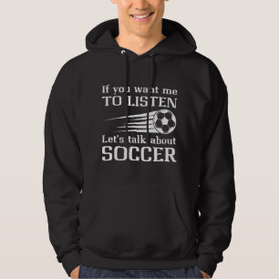 Moletom Vamos falar sobre futebol