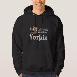 Moletom Vamos Falar Sobre Meu Yorkie Tshirt Cute Yorkshire