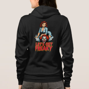 Moletom Vamos Ficar Doidos – Pin-Up Retro & Palhaço Assust