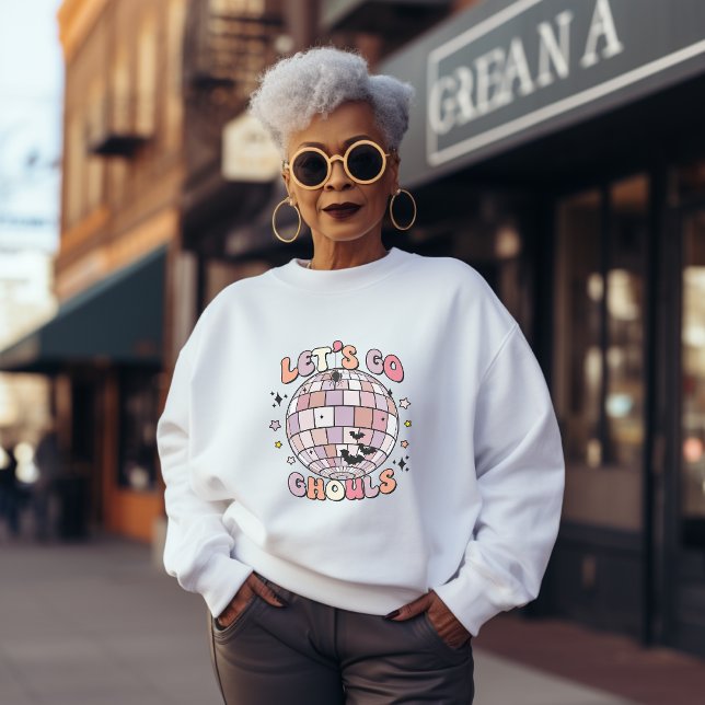 Moletom Vamos Ghout, Bola de Disco Rosa Bonita, Dia das Br (Criador carregado)