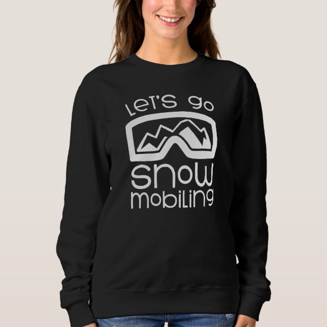 Moletom Vamos Go Snowmobiling (Frente)