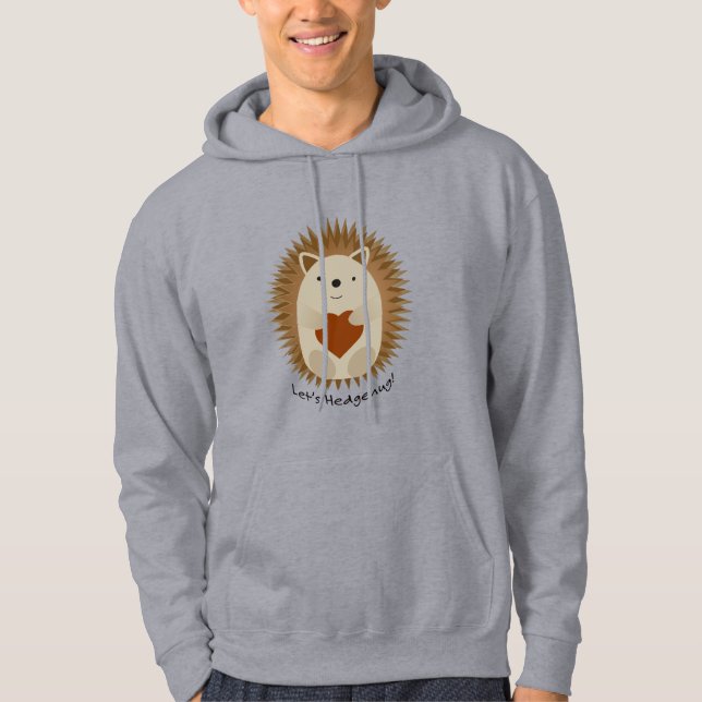 Moletom Vamos Hedgehug Hedgehog (Frente)