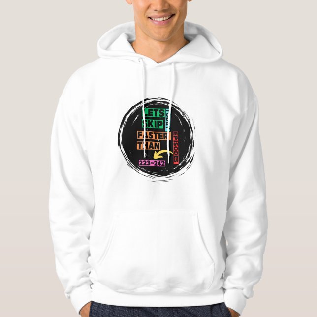 Moletom "Vamos pular hoje" Engraçado Anime Hoodie (Frente)