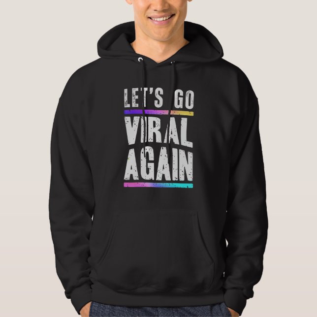 Moletom Vamos Virar novamente Design de Cotação (Frente)