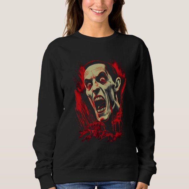 Moletom Vampire Dracula by Haunted Horror Halloween 6 (Frente)