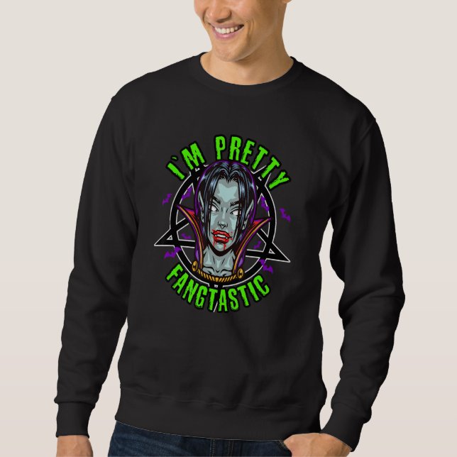 Moletom Vampire i´m pretty fangtastic (Frente)
