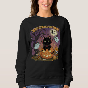 Moletom Vampiro Black Cat Halloween