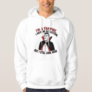 Moletom Vampiro Confiante Humor de Halloween