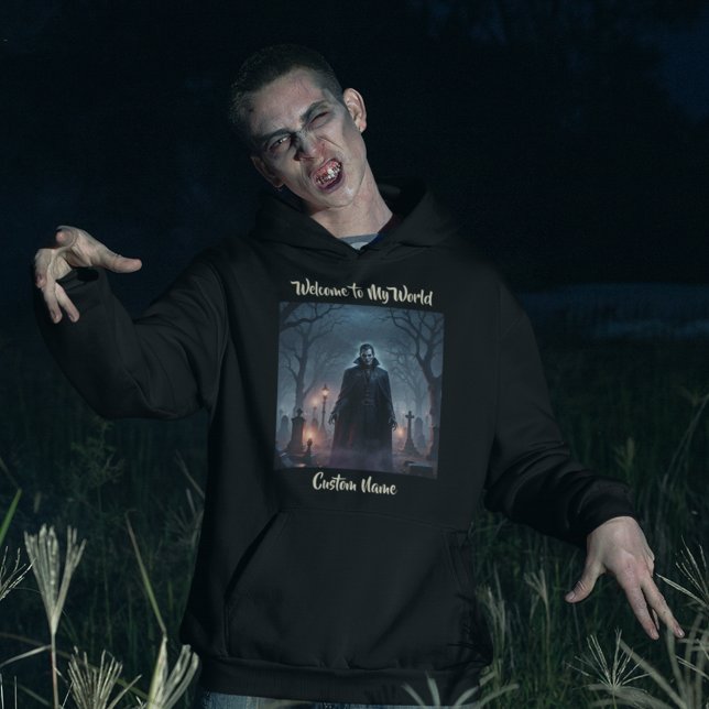 Moletom Vampiro no Cemitério (Criador carregado)