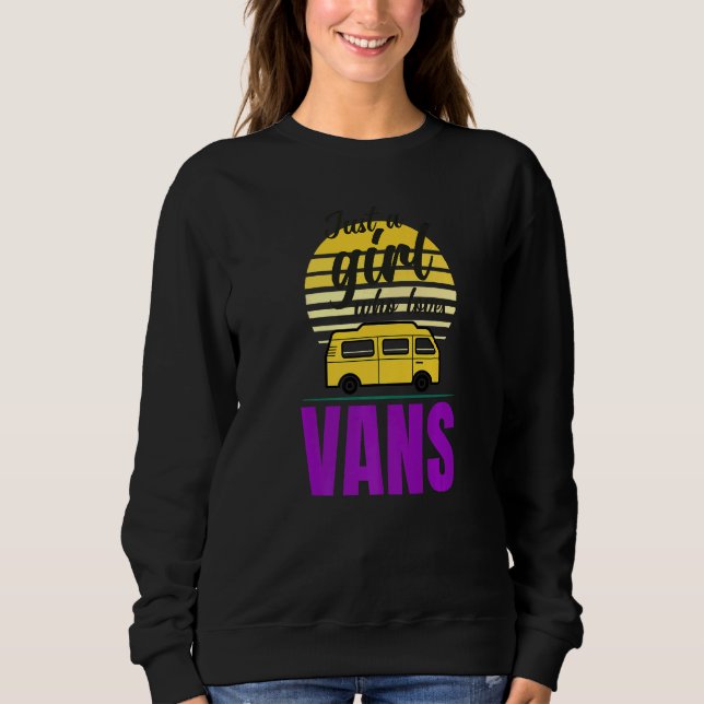Moletom Van Life Sun Surfer Girl (Frente)