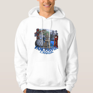Moletom Vancouver Souvenir Hoodie Vancouver Canada Hodies