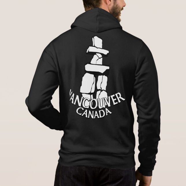 Moletom Vancouver Sweatshirt Vancouver Souvenir Hoodie (Verso)