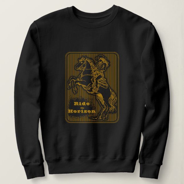 Moletom vaqueira (Frente do Design)