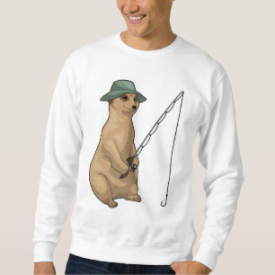 Moletom Vara de pesca de pescaria de suricata