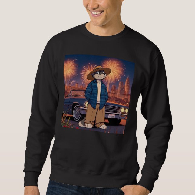 Moletom Vato Lobo Em 4 de Julho    (Frente)