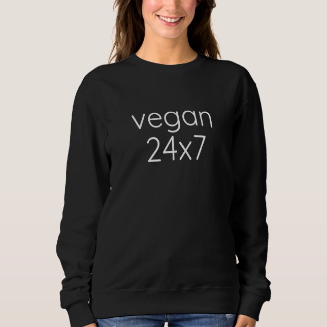 Moletom Vegan 24x7 (Frente)