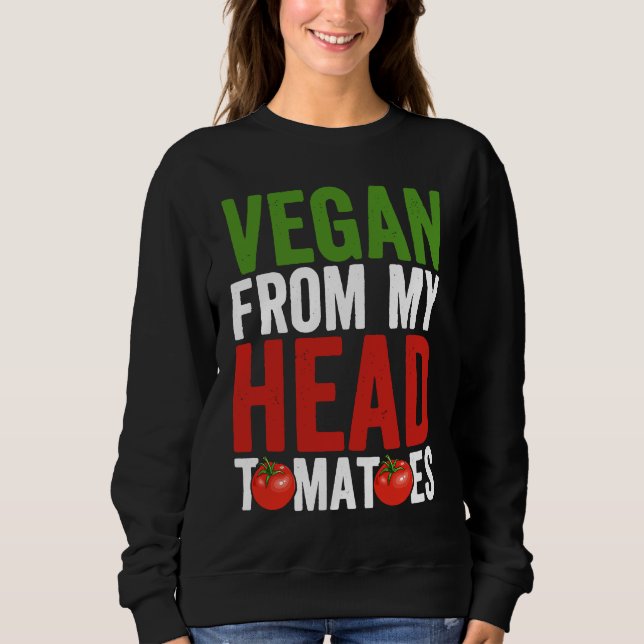 Moletom Vegan do meu Tomate Cabeça (Frente)
