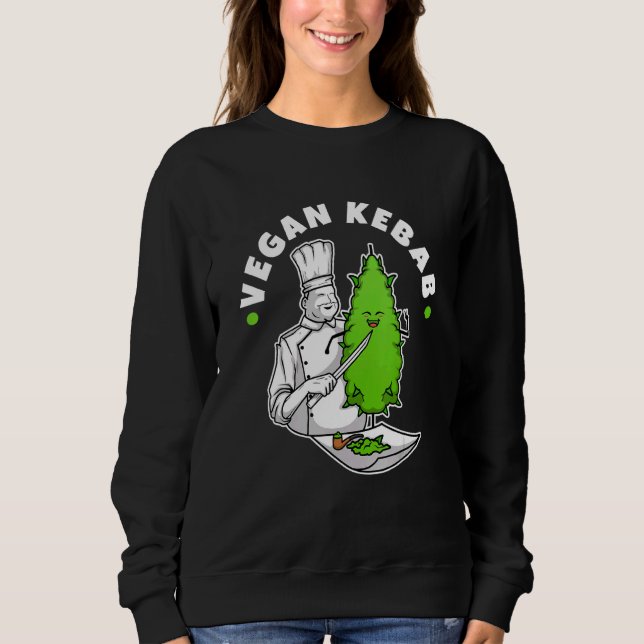 Moletom Vegan Kebab Weed (Frente)
