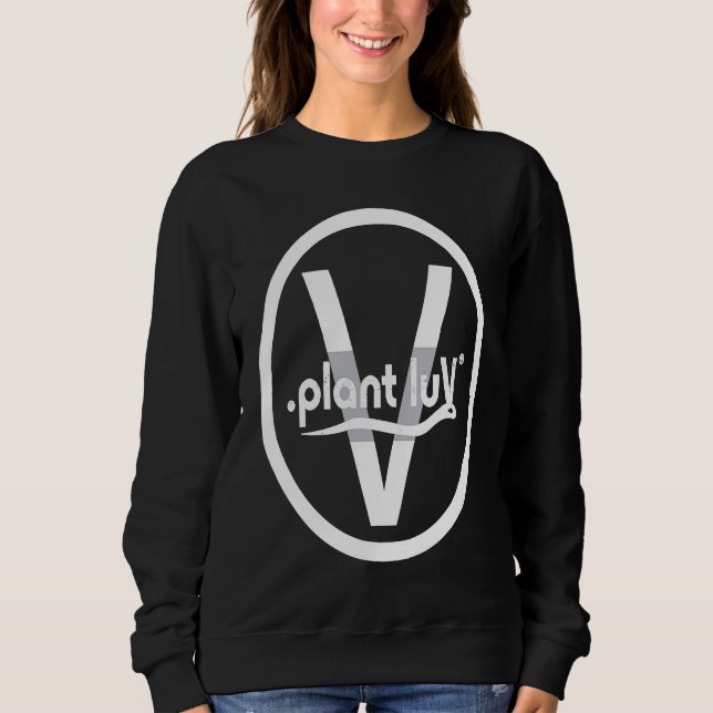 Moletom Vegan Plant Luv V  PODER VEGANO (Frente)