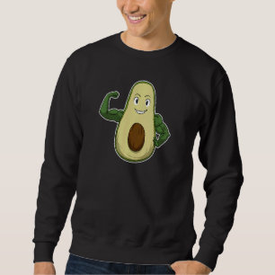 Moletom Vegan Power Vegetarian Avocado Bodbuilding