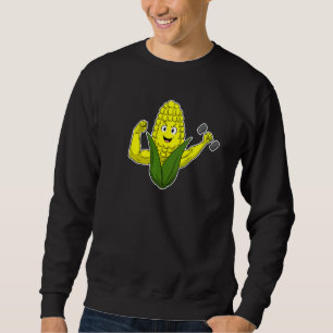 Moletom Vegan Power Vegetarian Plant Corn Bodybuilding Wor